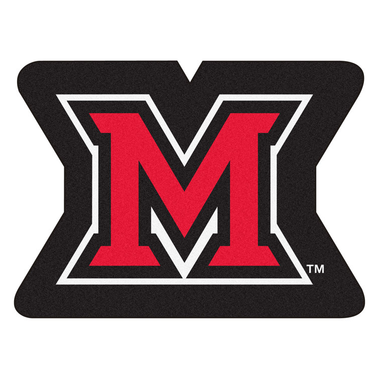 FANMATS NCAA Miami University (OH) Mascot 40 in. x 30 in. NonSlip Indoor Only Mat Wayfair